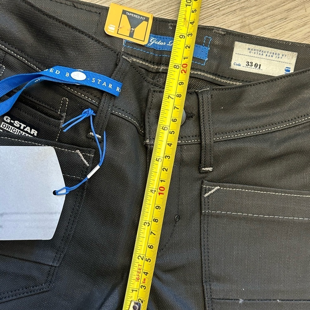 Brand new GSTAR RAW Low T tapered women’s designer moto jeans. W25 L32. Rise-7” - Picture 14 of 16